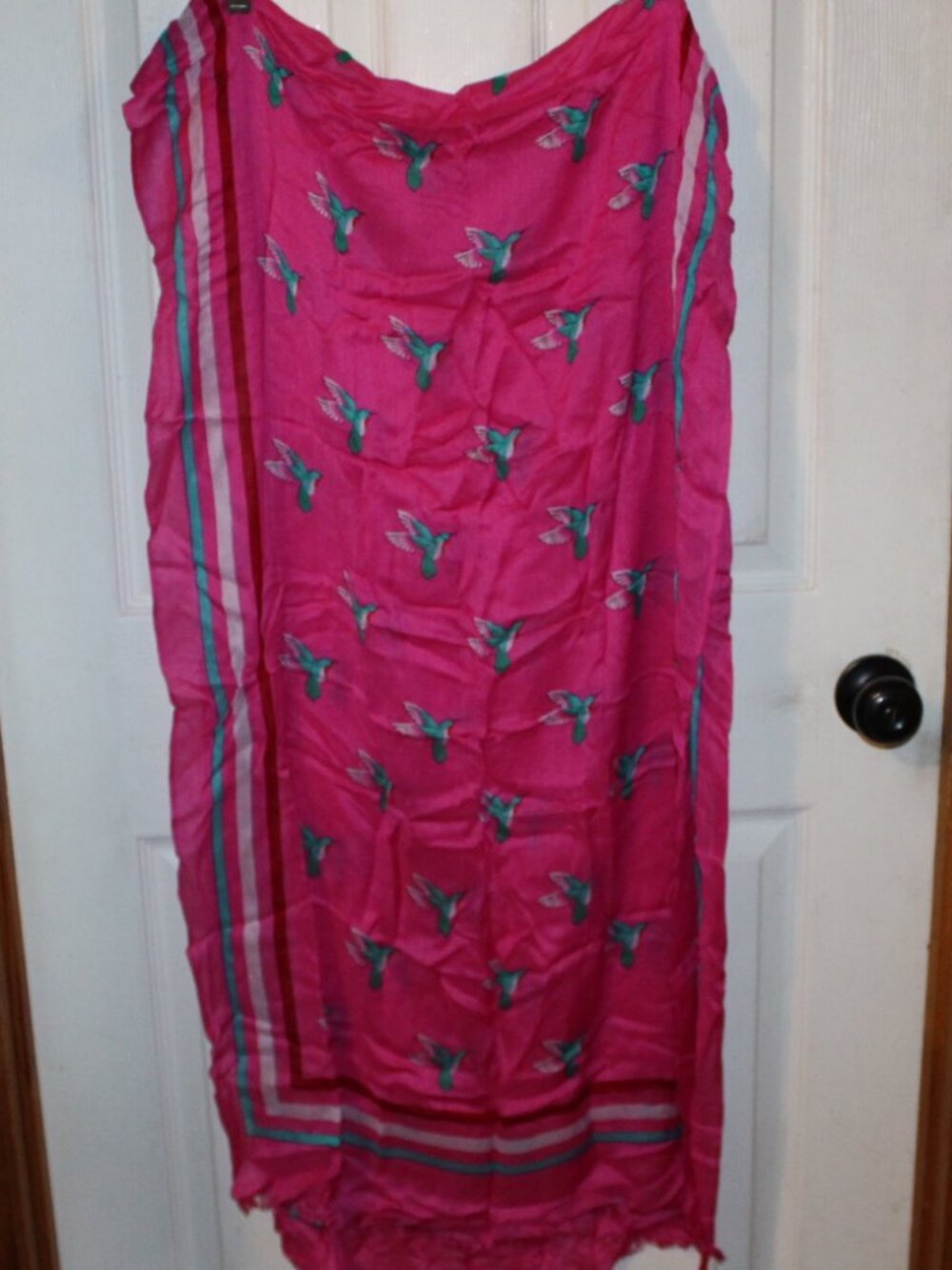 NWT Kate Spade Hummingbird Scarf, Pretty!